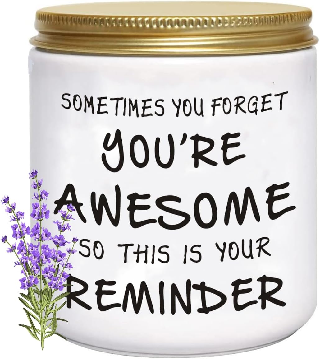 subtle care candle gift