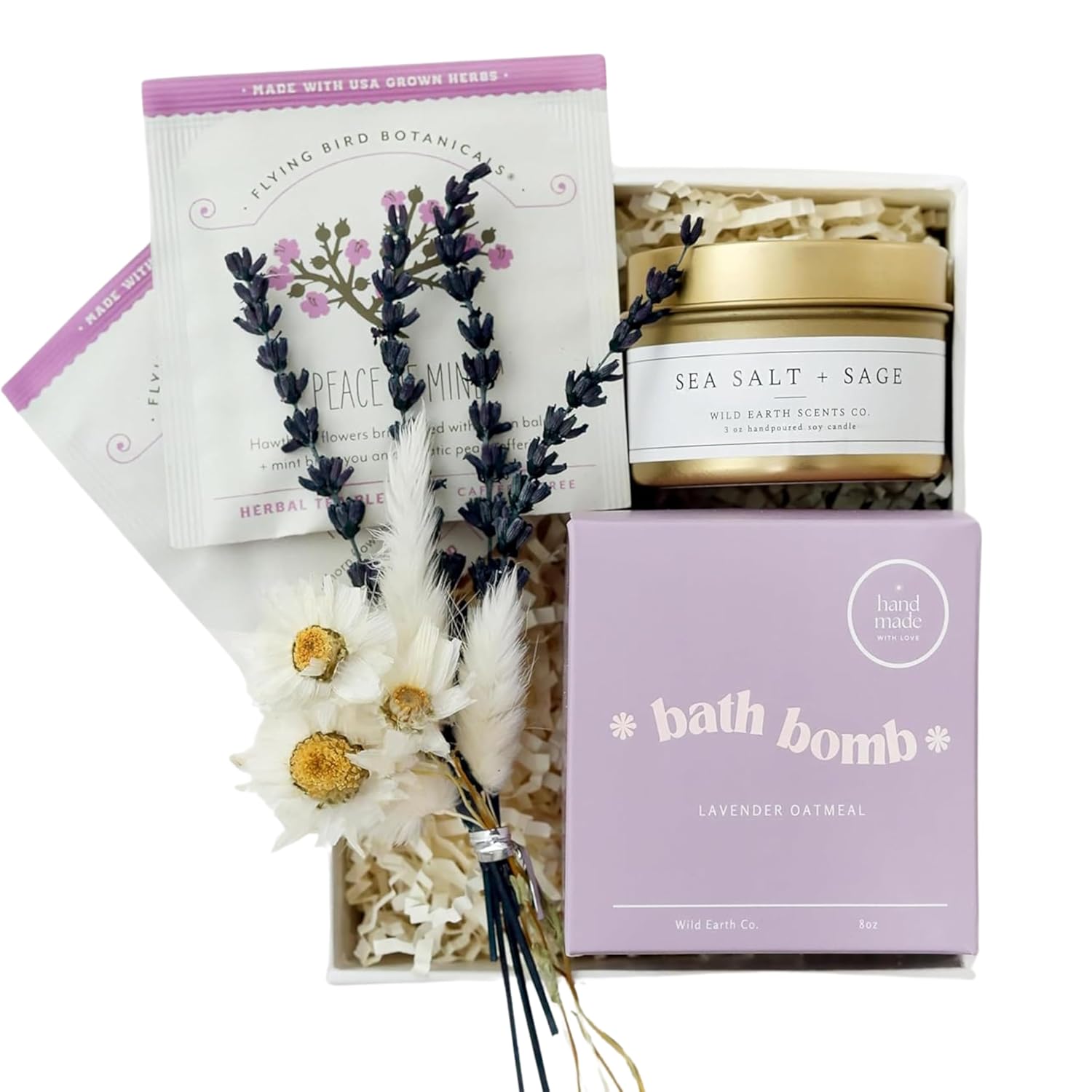 Mini Lavender Spa Gift Set