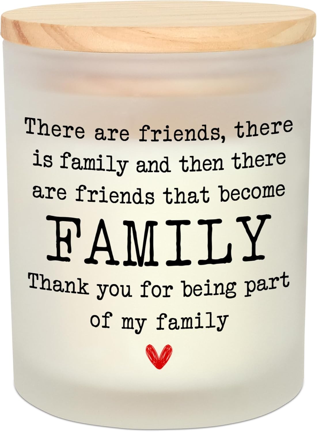 friends like family candle