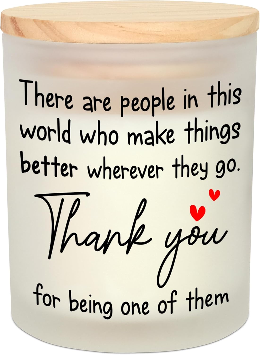 thoughtful and close feeling candle gift