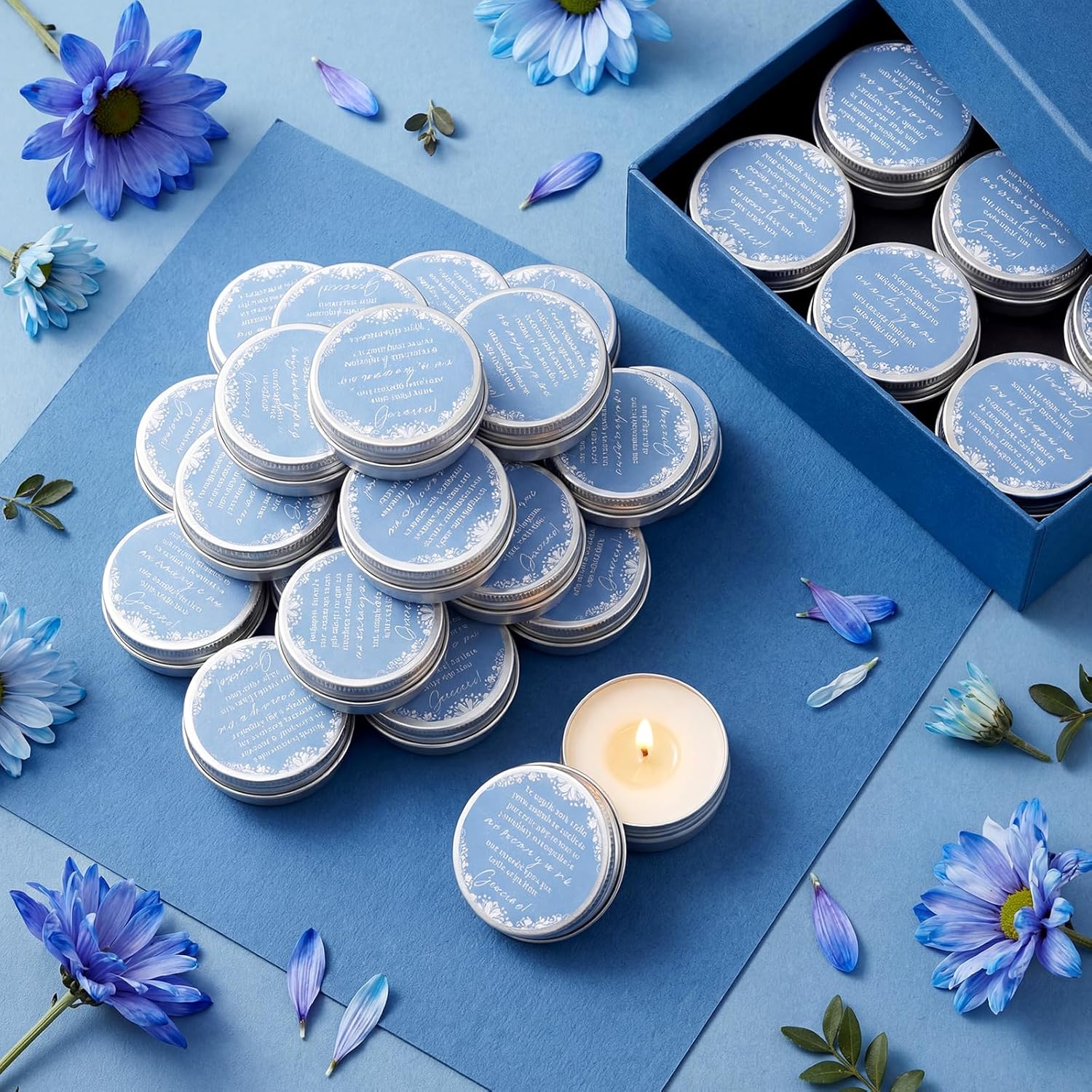 Lavender Scented Jar Candles