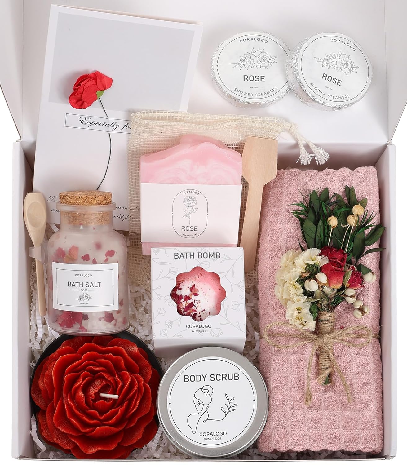 Rose Spa Basket