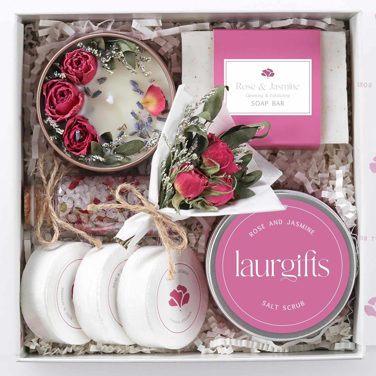 See Price On Amazon Romantic Rose & Jasmine Self-Care Box