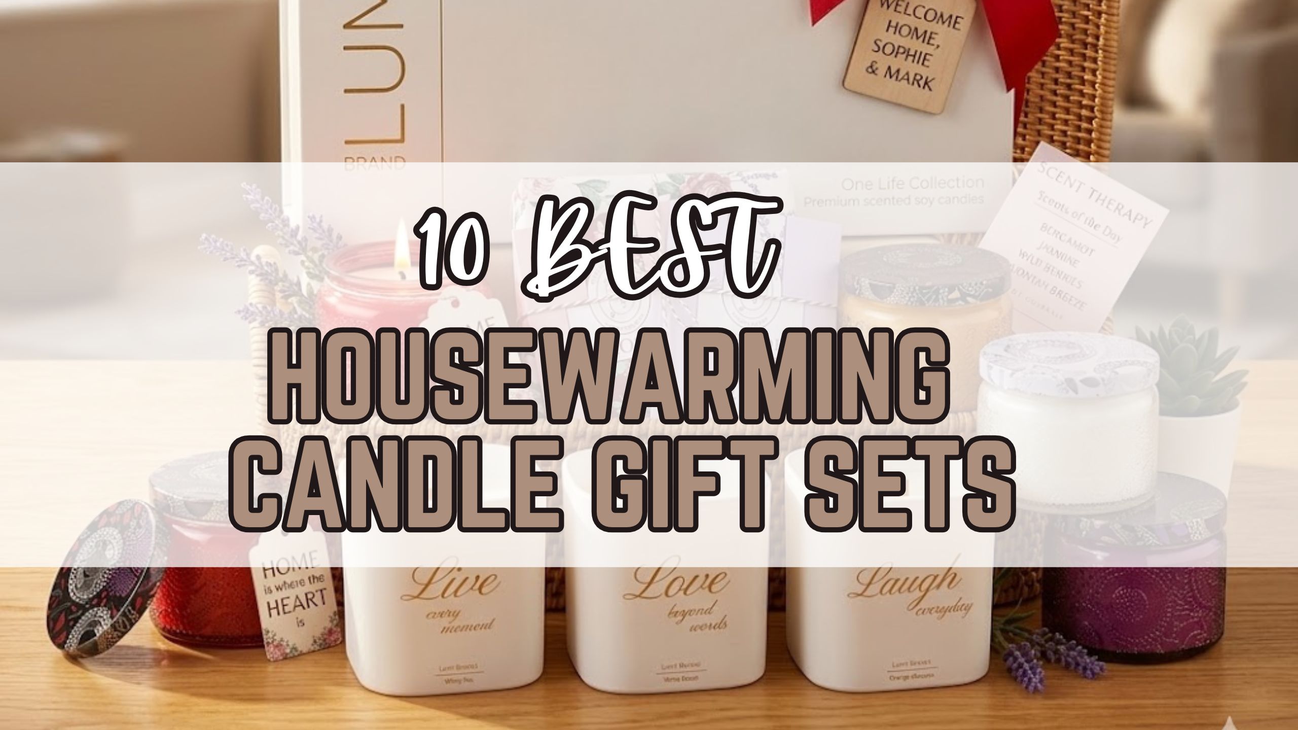 houswarming candle gift sets