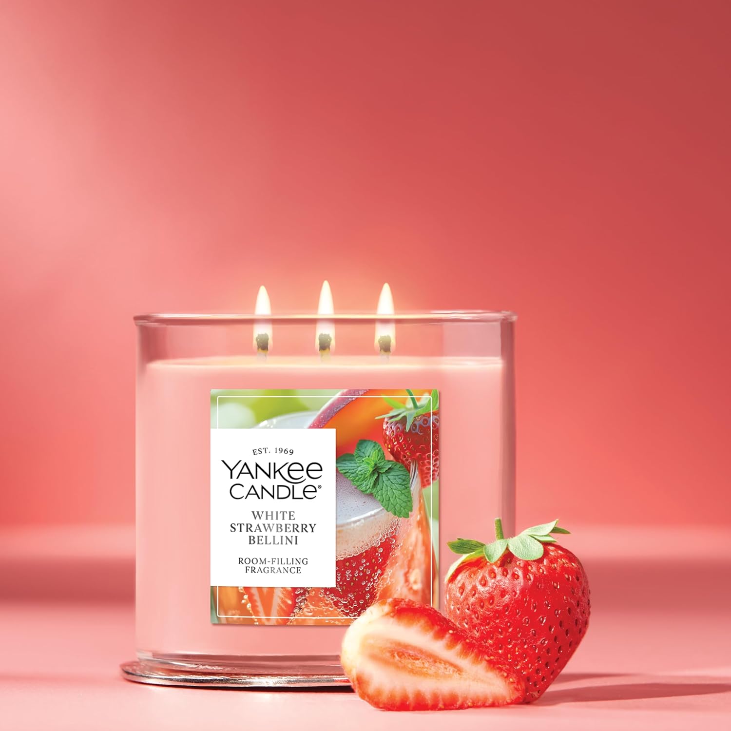 Yankee Candle White Strawberry Bellini