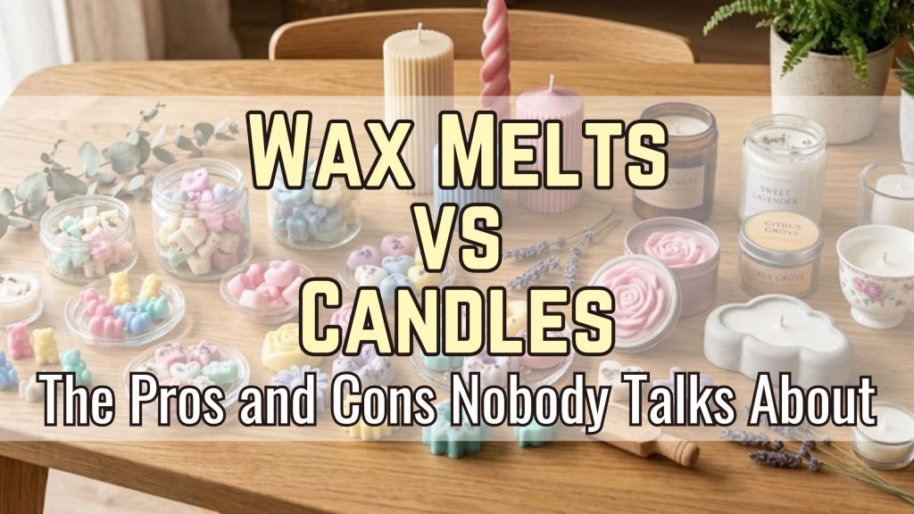 Wax Melts vs Candles: The Pros and Cons Nobody Talks About