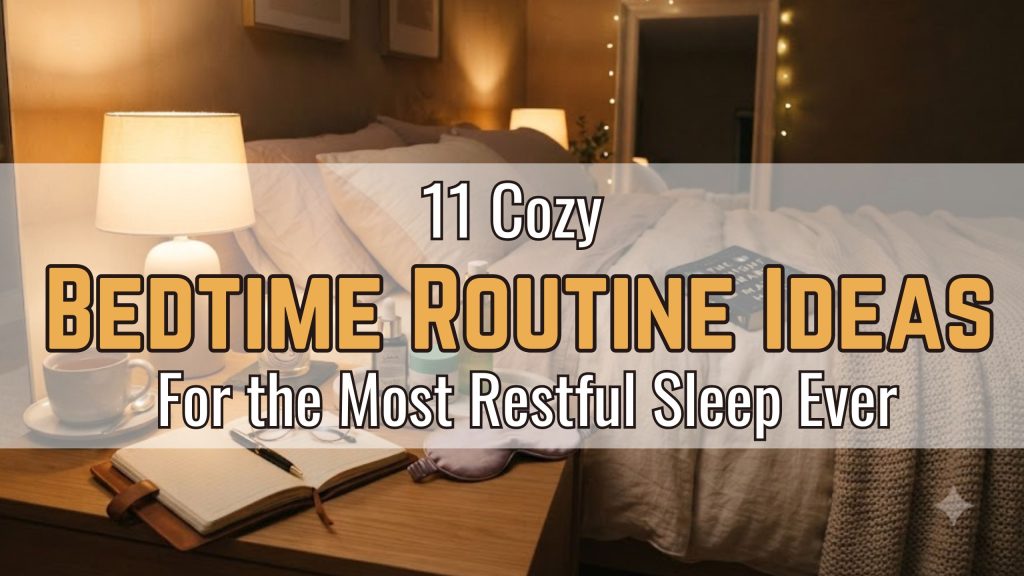 11 Cozy Bedtime Routine Ideas for the Most Restful Sleep Ever