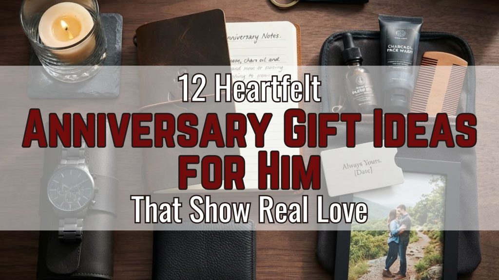 12 Heartfelt Anniversary Gift Ideas for Him That Show Real Love