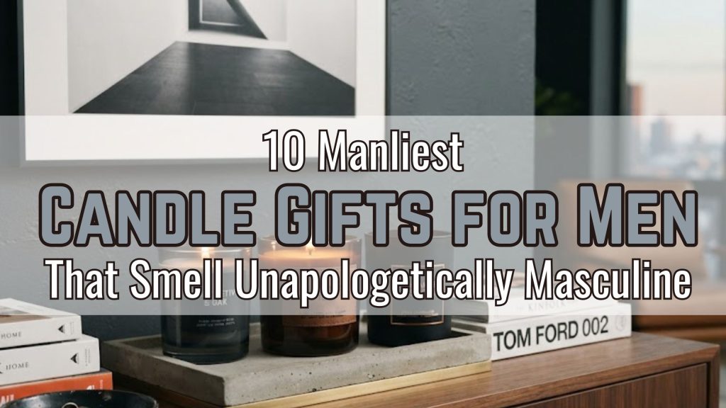 10 Manliest Candle Gifts for Men That Smell Unapologetically Masculine
