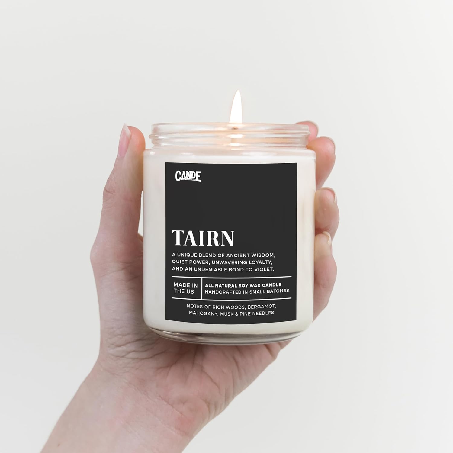 CANDECraftCo Tairn — Bookish Literary Scented Candle