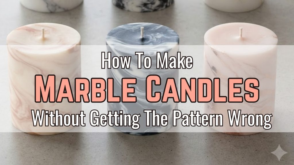 how to make marble candles