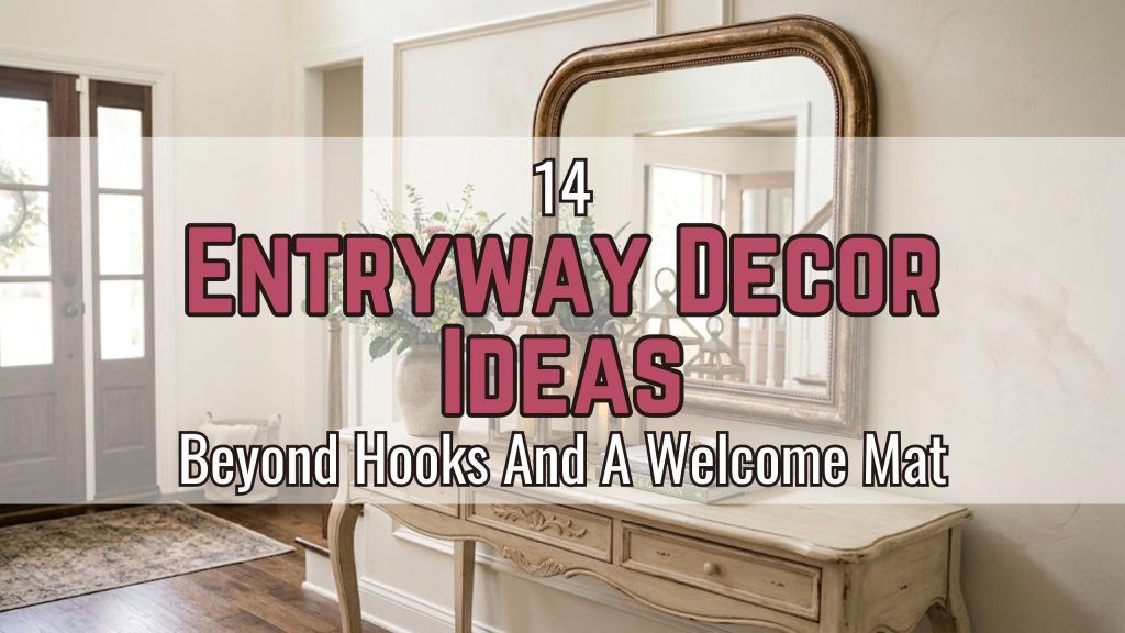 14 Entryway Decor Ideas Beyond Hooks and a Welcome Mat