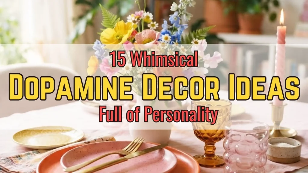 15 Whimsical Dopamine Decor Ideas Full of Personality