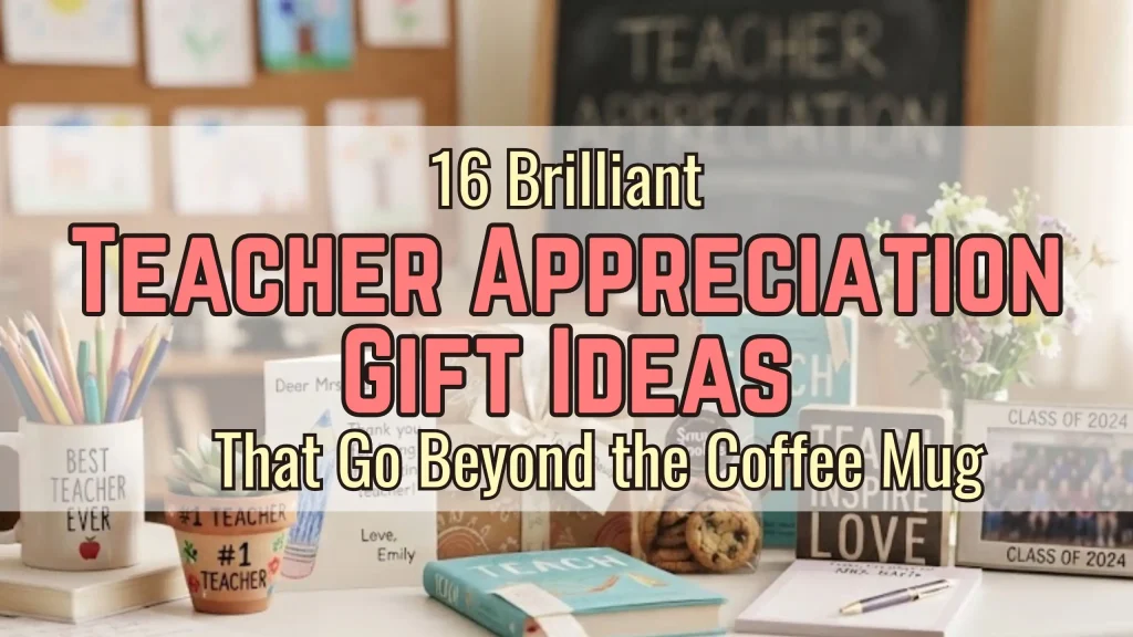 16 Brilliant Teacher Appreciation Gift Ideas That Go Beyond the Coffee Mug