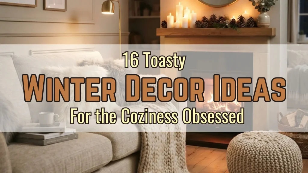 16 Toasty Winter Decor Ideas for the Coziness Obsessed
