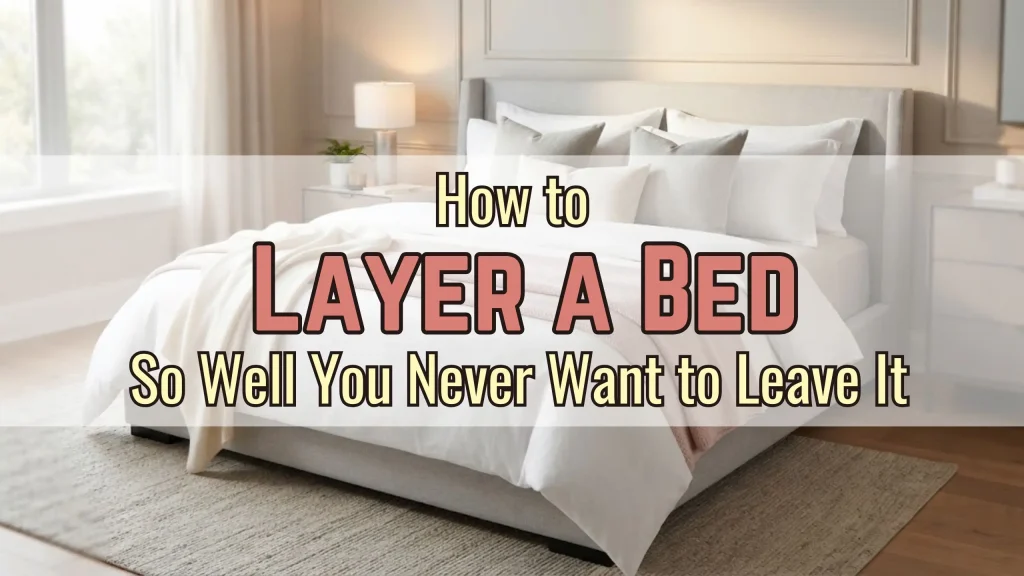 How to Layer a Bed So Well You Never Want to Leave It_ 11 Bed Layering Ideas
