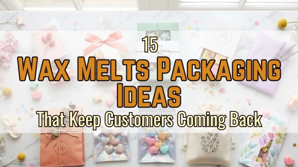 15 Wax Melts Packaging Ideas That Keep Customers Coming Back