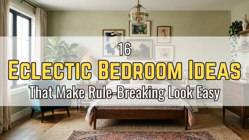 16 Eclectic Bedroom Ideas That Make Rule-Breaking Look Easy