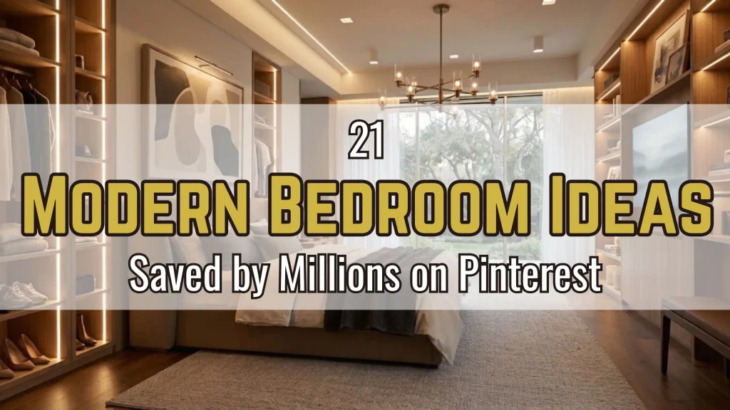 21 Modern Bedroom Ideas Saved by Millions on Pinterest