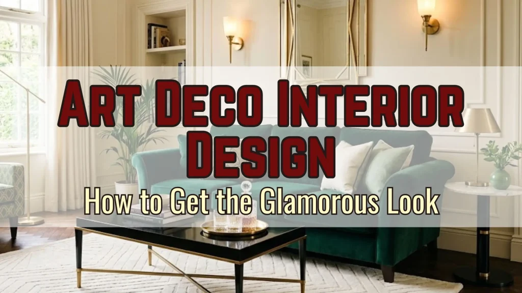 Art Deco Interior Design How to Get the Glamorous Look