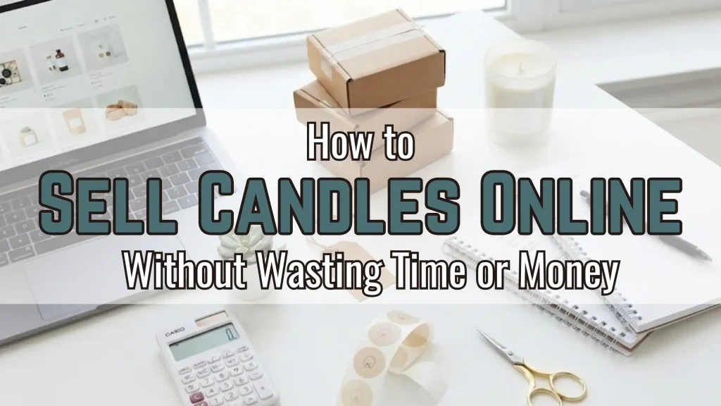 How to Sell Candles Online Without Wasting Time or Money