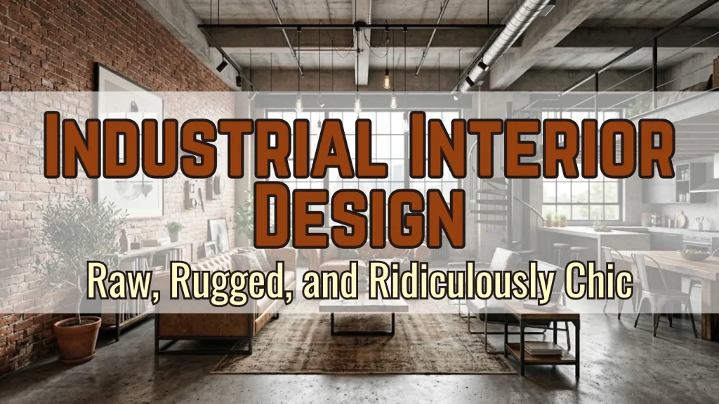 Industrial Interior Design_ Raw, Rugged, and Ridiculously Chic